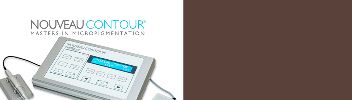 Nouveau Contour equipment has been developed specifically for permanent cosmetics use and is a well balanced, precision art tool.