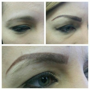 Eyebrows Before and After